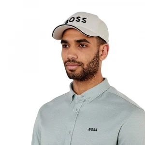 Knitted-Piqué Six-Panel Cap with Embroidered Logo 3