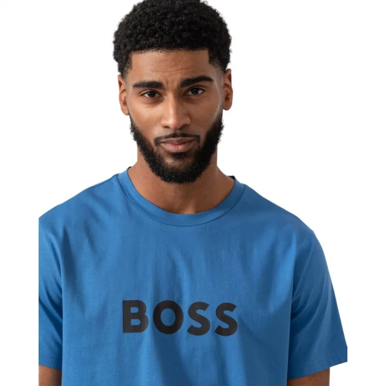 Cotton-jersey T-shirt with SPF 50+ UV protection 2