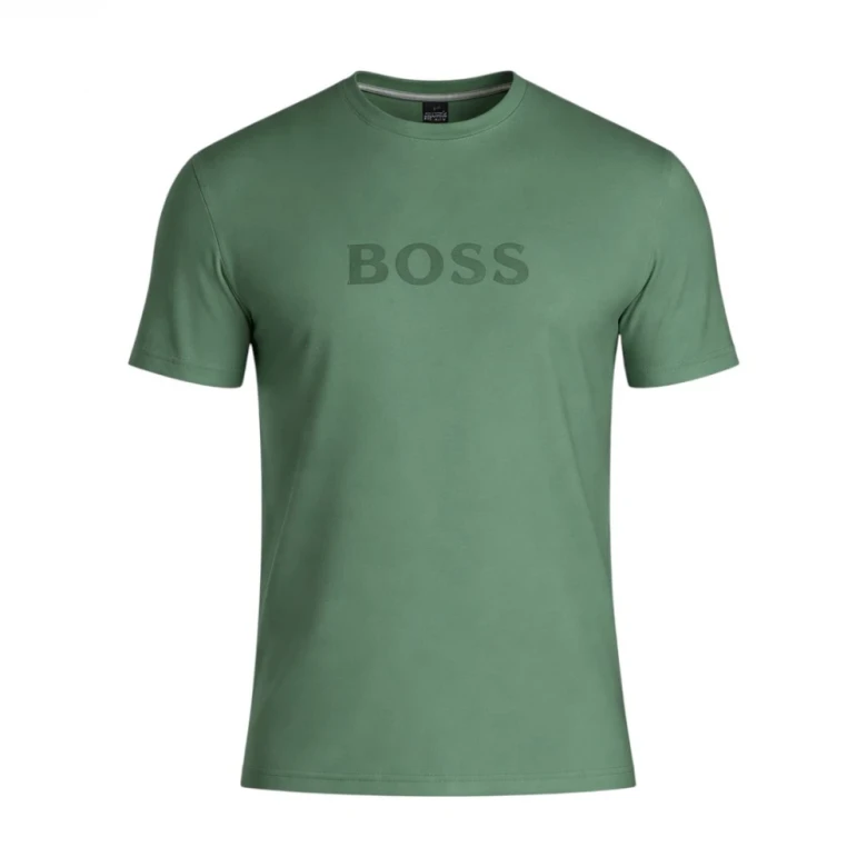 Cotton-jersey T-shirt with SPF 50+ UV protection