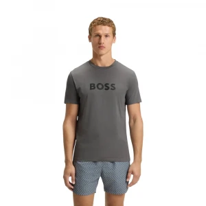 Cotton-jersey T-shirt with SPF 50+ UV protection