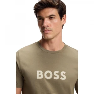 Cotton-jersey T-shirt with SPF 50+ UV protection 1