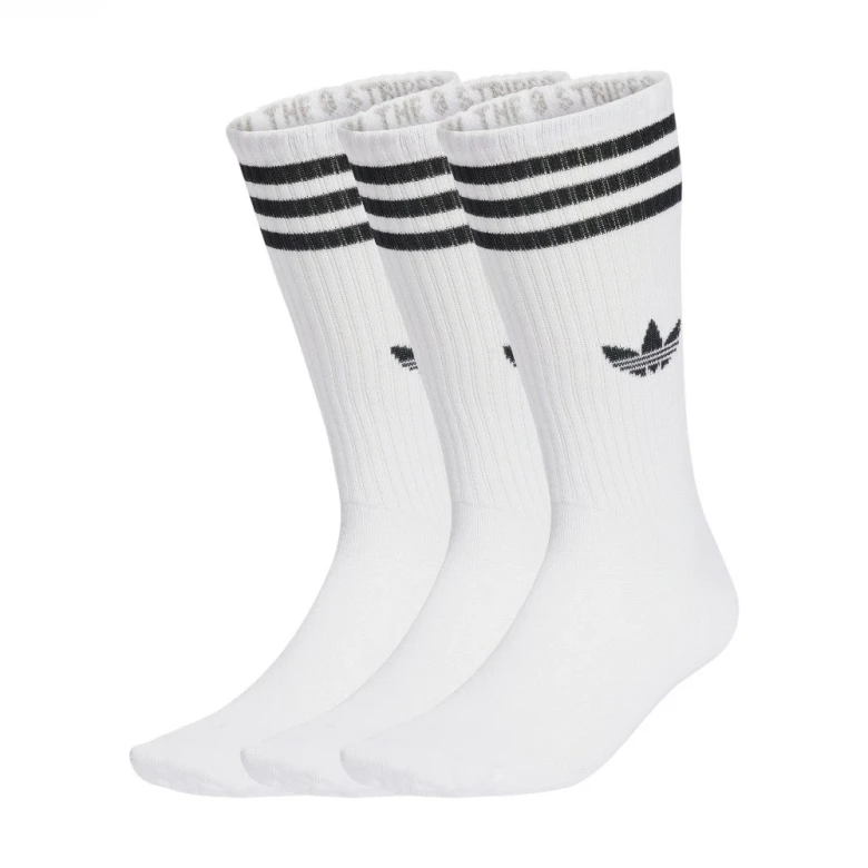 3-Stripes High Crew Socks 3 Pairs