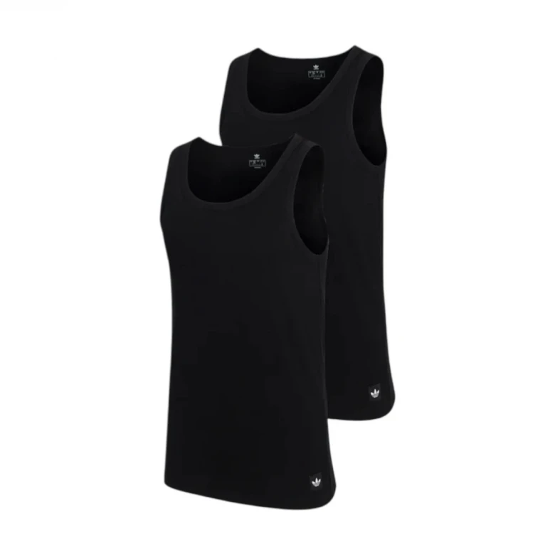 Rib Cotton Tank Top 2 Pairs