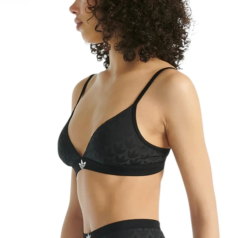 Microterrot Monogram Triangle Bralette 1