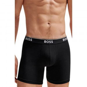 3-Pack Of Stretch-Cotton Boxer Briefs With Logo Waistbands 1