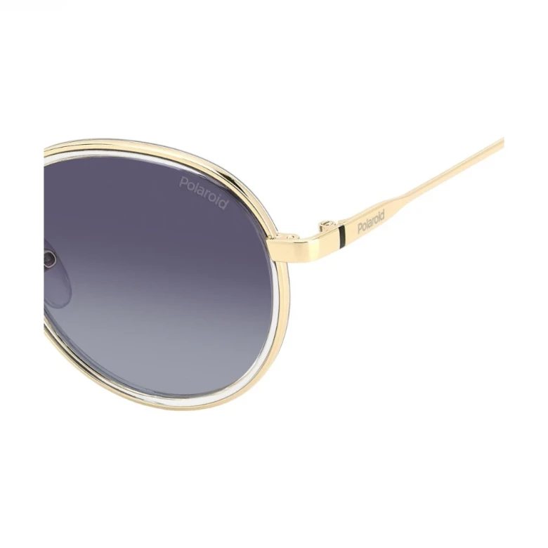 Золотые солнцезащитные очки Glasses Polaroid 2