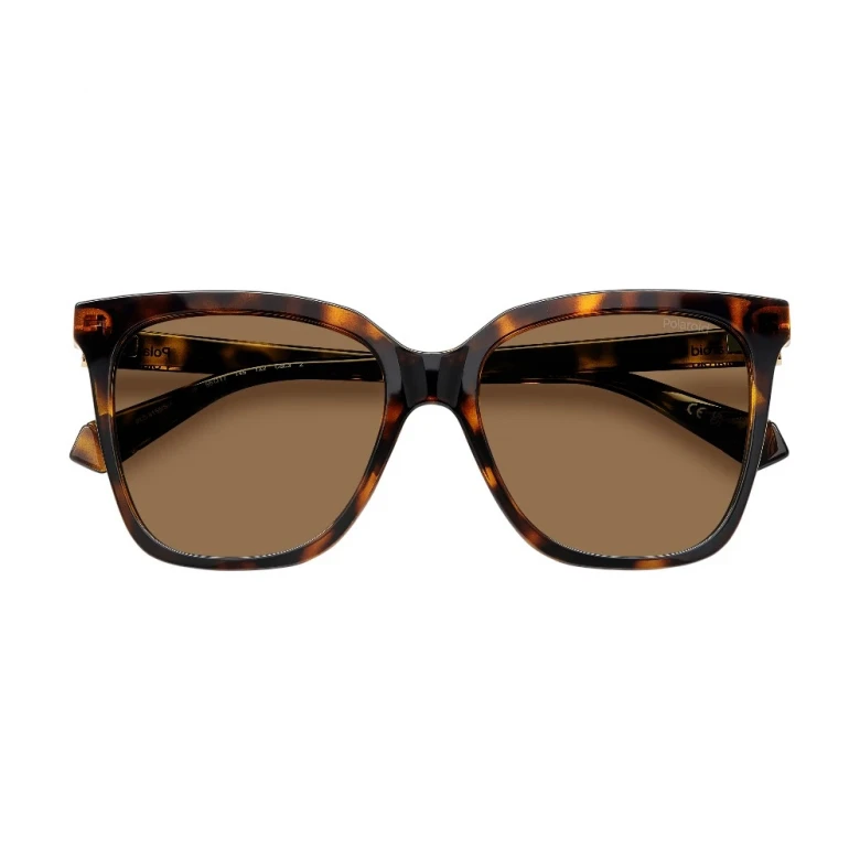 Женские коричневые солнцезащитные очки Glasses Polaroid 2
