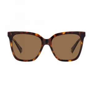 Женские коричневые солнцезащитные очки Glasses Polaroid 3