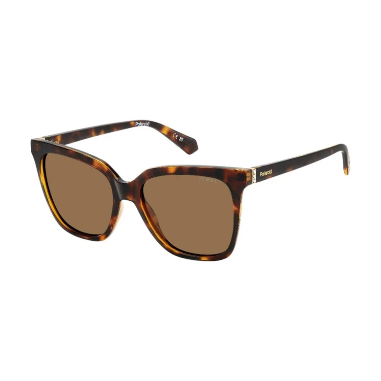 Женские коричневые солнцезащитные очки Glasses Polaroid