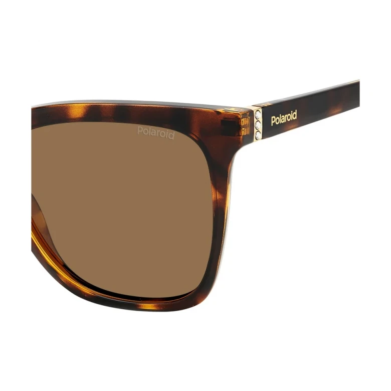 Женские коричневые солнцезащитные очки Glasses Polaroid 0