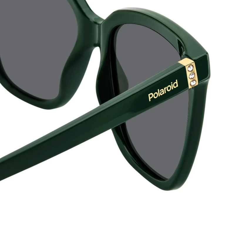 Женские зеленые солнцезащитные очки Polaroid 4
