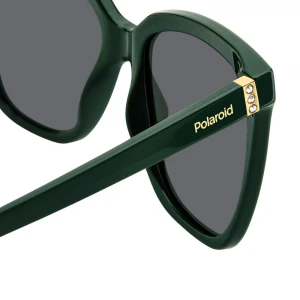 Женские зеленые солнцезащитные очки Polaroid 4