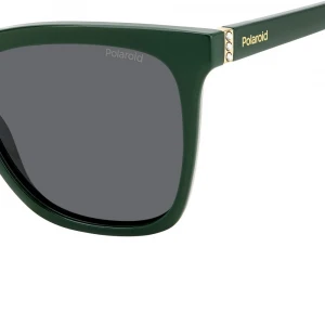 Женские зеленые солнцезащитные очки Polaroid 2