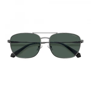 Мужские серебряные солнцезащитные очки Polaroid 1