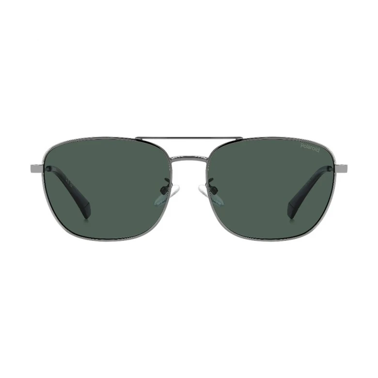 Мужские серебряные солнцезащитные очки Polaroid 2