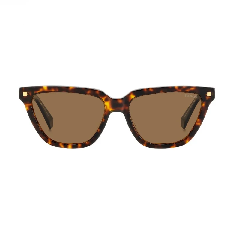 Женские коричневые солнцезащитные очки Polaroid 2