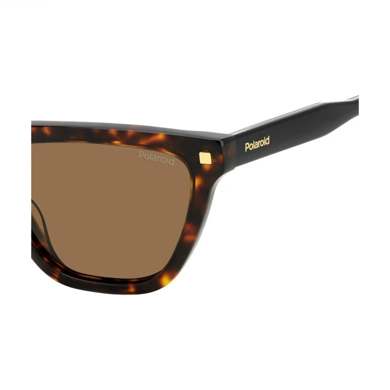 Женские коричневые солнцезащитные очки Polaroid 4