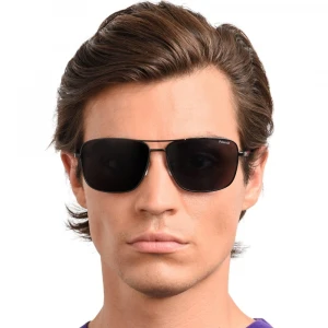 Мужские черные солнцезащитные очки Polaroid 6