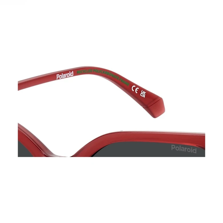 Женские красные солнцезащитные очки Polaroid 5