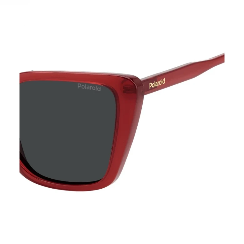 Женские красные солнцезащитные очки Polaroid 4