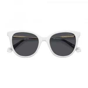 Женские белые солнцезащитные очки Polaroid 5