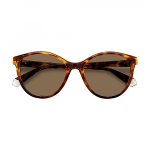 Женские коричневые солнцезащитные очки Polaroid 3