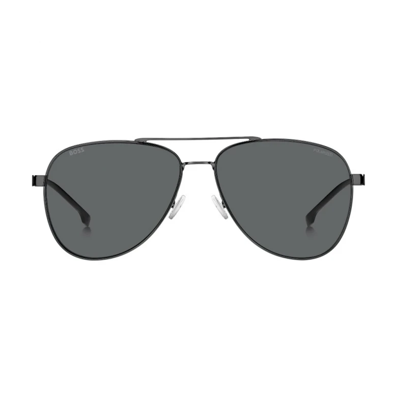 Мужские серые солнцезащитные очки Boss 3