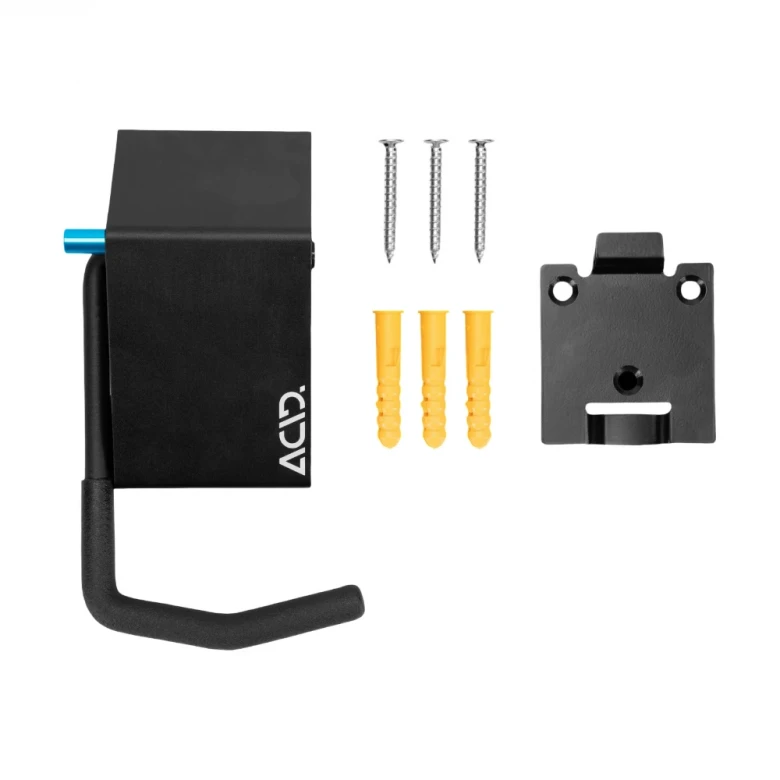 держатель для велосипеда acid wandhalter hook black 3