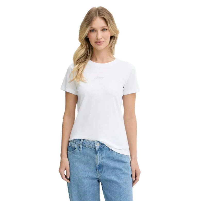 Cotton-jersey T-shirt With Chest Artwork