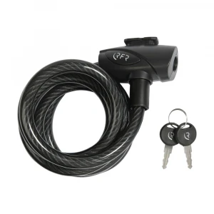 замок rfr spiralschloss 12x1800mm black