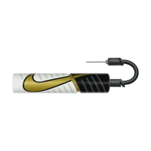 Nike Essential Ball Pump Intl White/Metallic Gold/Black Ns
