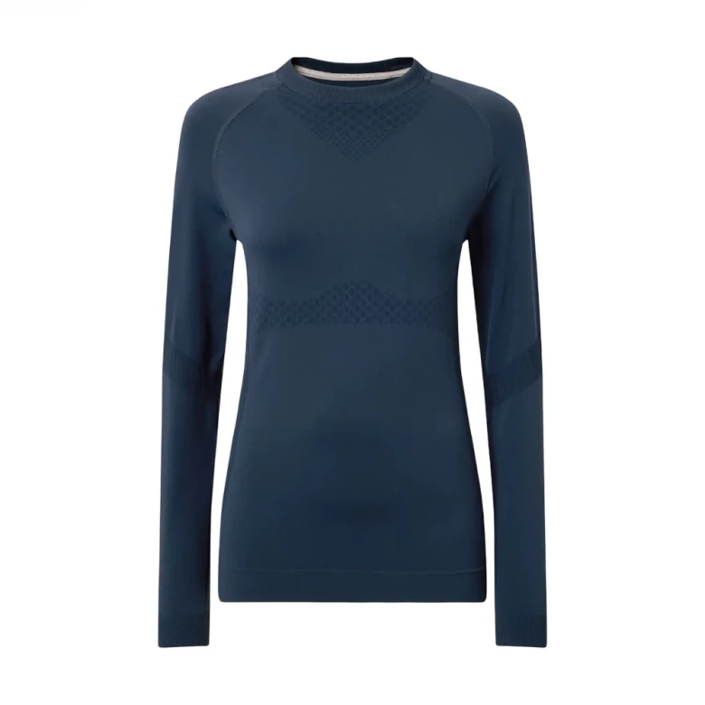 uzun yengli futbolka flex seamless ls women