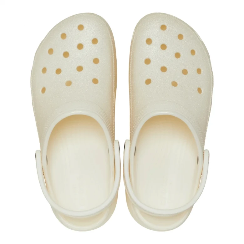 клоги classic platform glitter clogw chk 2
