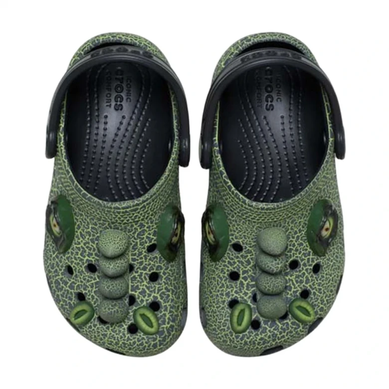 клоги classic iam scary dino clog t blk 3