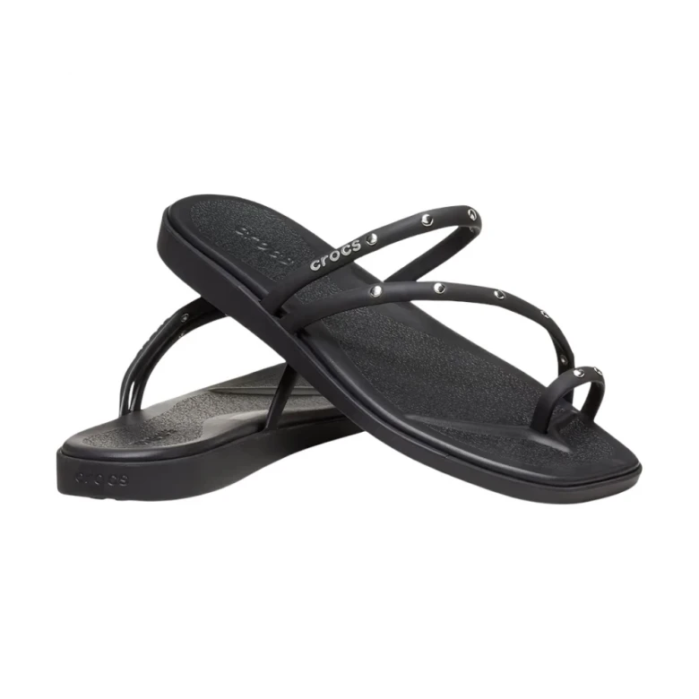 вьетнамки miami studded toe loop sandal blk 2