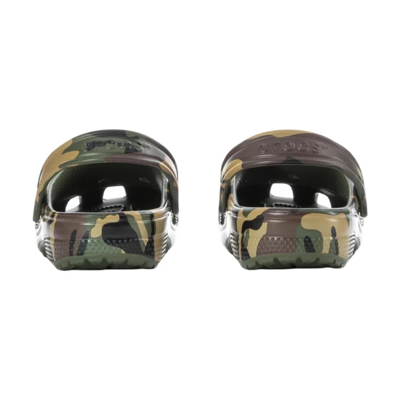 клоги classic camouflage clog k blk/sgy 3