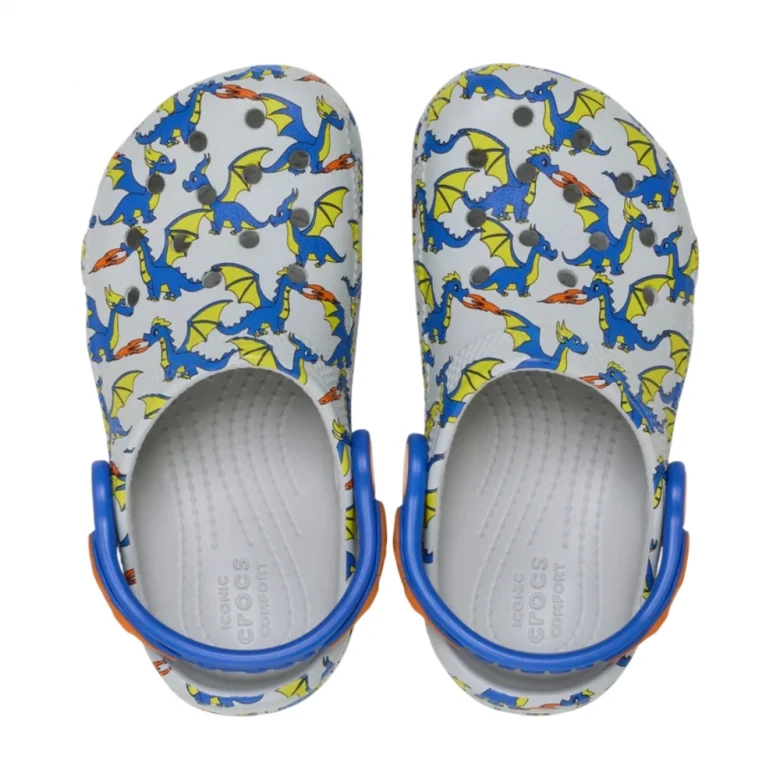 клоги classic dragon graphic clog t atm 4