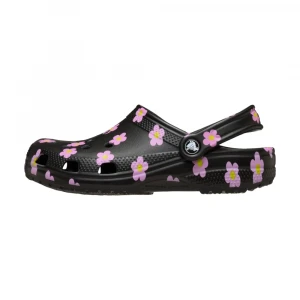 клоги classic flower clog k blk 4