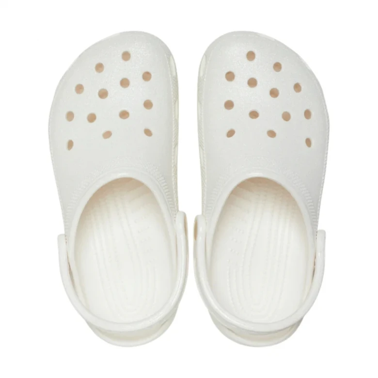 клоги classic glitter clog whi 4