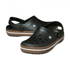 клоги crocband gum clog k blk 3