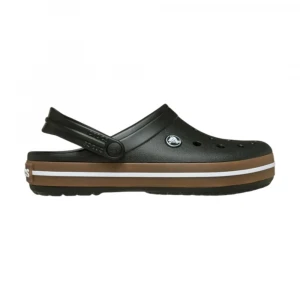 клоги crocband gum clog k blk