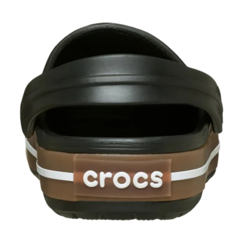 клоги crocband gum clog k blk 2