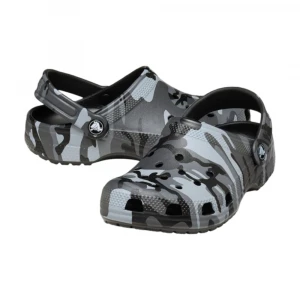 клоги classic camouflage clog k blk/sgy 2