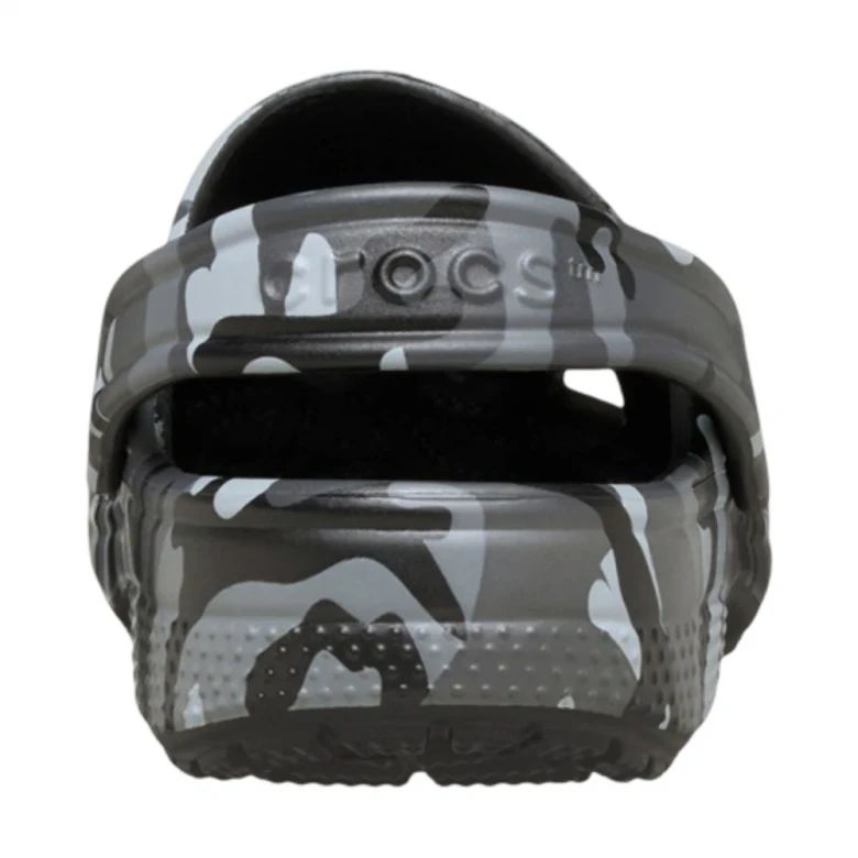 клоги classic camouflage clog k blk/sgy 5