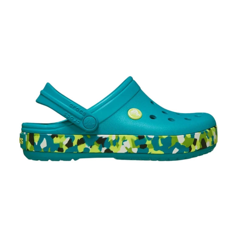клоги crocband glow confetti bandcgt tbtmlt