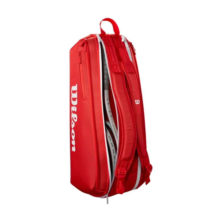 sumka super tour wilson red 6pk 2025 red 3