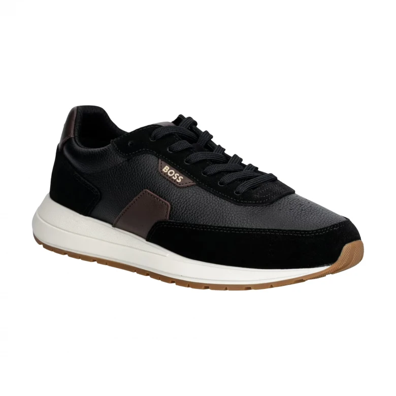 кроссовки Leather Running Sneakers 1