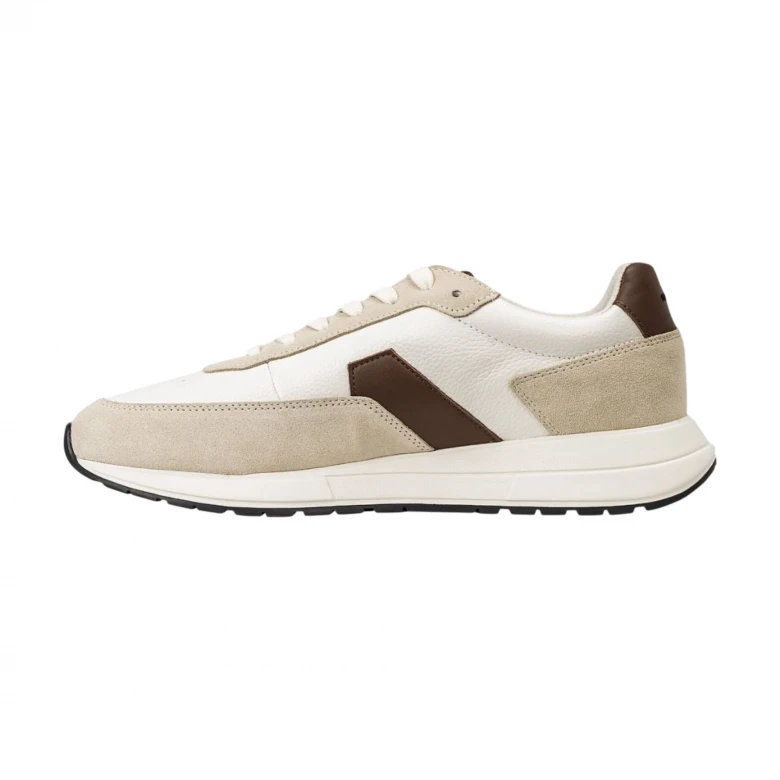 кроссовки Leather Running Sneakers 1