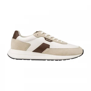 кроссовки Leather Running Sneakers