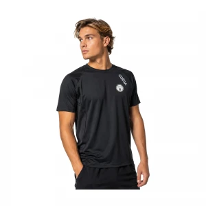 suzish uchun futbolka rashguard short sleeve-solid (mens)